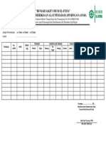 Check List Pemeriksaan Alat Pemadam API Ringan