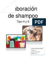 Elaboración de Shampoo