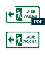 jalur evakuasi