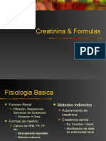 Creatinina & Formulas