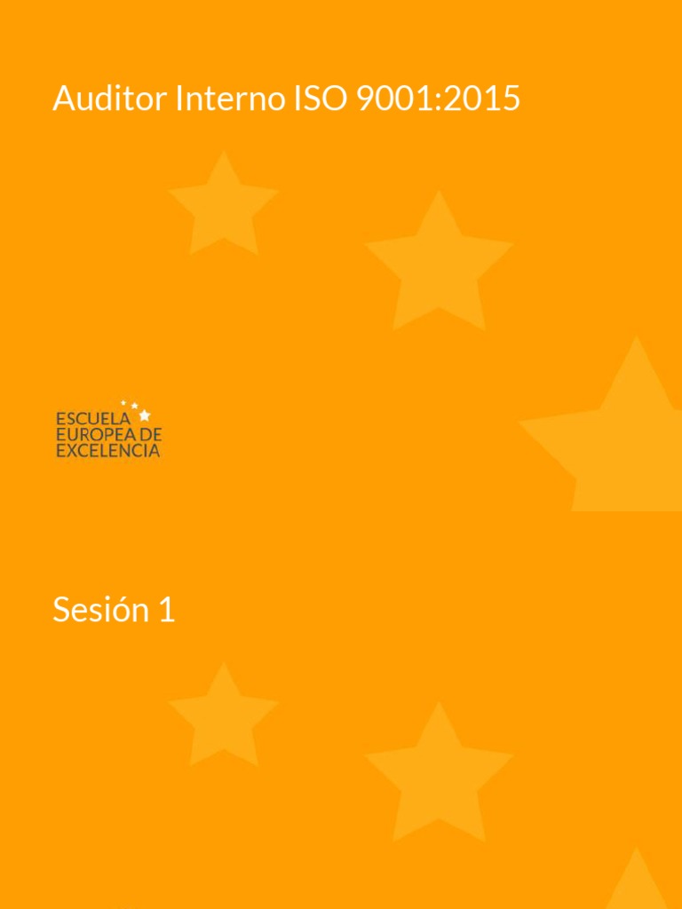 Curso Gratuito Auditor Interno ISO 9001 | PDF | Gestión de la calidad ...