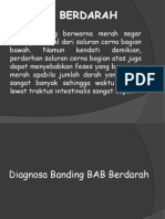 Diagnosa Banding BAB Berdarah