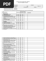 Pressure Test Quality Control Checklist | PDF | Engineering | Building ...