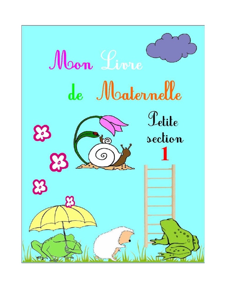 Livre Maternelle Moyenne Section Pdf Gratuit Livre Maternelle Petite Section | PDF