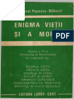 Aurel Popescu Balcesti Enigma Vietii Si A Mortii CTRL PDF