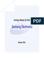 Samsung FY16 Q3 Presentation