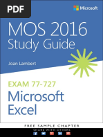 Ebook MOS 2016 Excel