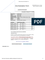 Mohawk College Online Exemption Form1