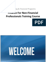 Finance for Non-Financial Professionals Training Course