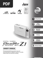 Download Fujifilm FINEPIX Z1 Manual by katsukagemaru SN35992318 doc pdf