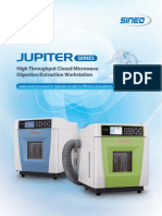 Jupiter: High Throughput Closed Microwave Digestion/Extraction Workstation
