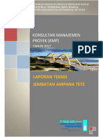 Laporan Teknis Jembatan Ampana Tete