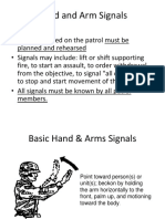 Lesson X_hand and Arm Signals