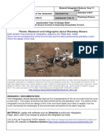 Task 15 Planetary Rovers