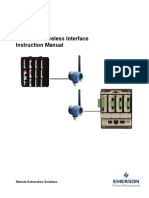 IEC 62591 Wireless Interface Instruction Manual: Part D301708X012