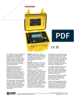 10A Micro-Ohmmeter Model 6250: Technical Assistance (800) 343-1391 1 of 5