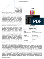 DOS - Wikipedia, La Enciclopedia Libre