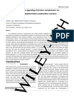 Full Paper: Simultaneous Upgrading of Furanics and Phenolics Via Hydroxyalkylation/aldol Condensation Reactions