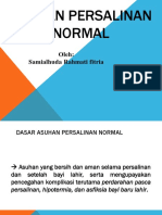 Asuhan Persalinan Normal