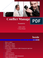 Conflict Management: Presented by