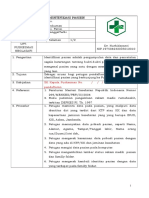 7.1.1.7 Sop Identifikasi Pasien