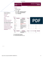 Plano de Estudos