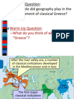 Geography City-States of Greece