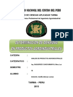 Determinación densidad alimentos