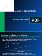 The Management of Osteoarthritis: For Primary Care Physician