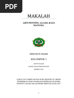 Makalah Kelompok 3