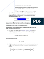 Establesca La Matriz Dinamica Para El Caso de Una Barra Finita