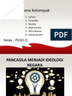 Pancasila Menjadi Ideologi Negara