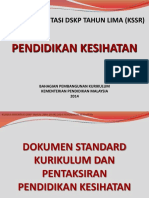 DSKP Pendidikan Kesihatan Tahun 5 - TERKINI