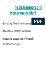 4.fenomene de Transport Membranar MG 2010-2011 Prezentare Power Point PDF