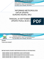 Update Gunung Agung 24 September 2017 Valid 06-12 Utc