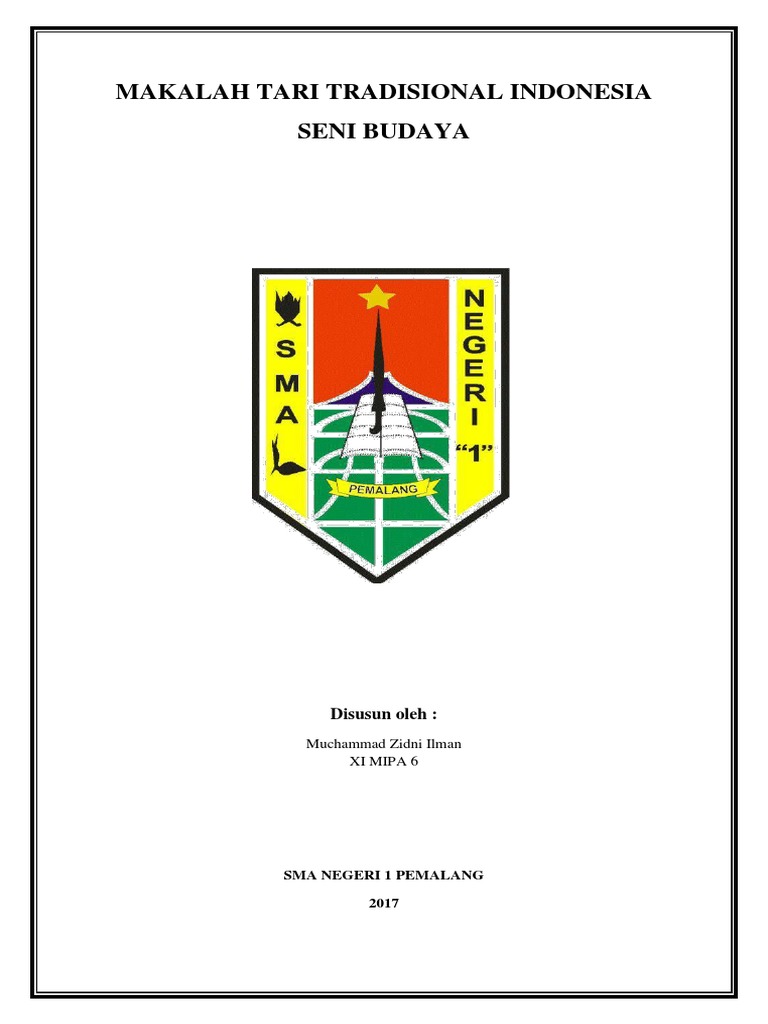Makalah Seni Tari Tradisional Makalah Seni Tari Tradisional