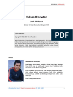 Hukum II Newton PDF