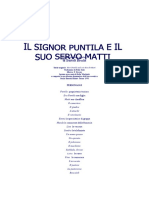 BRECHT - Il Signor Puntila E Il Suo Servo