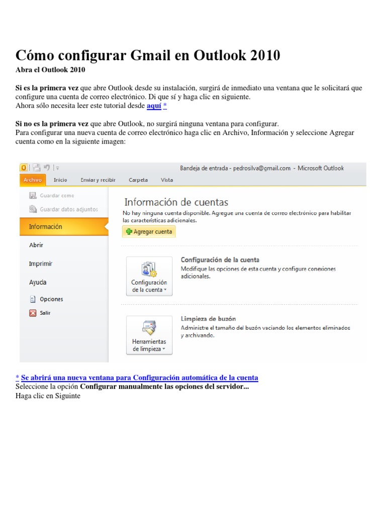 Como Cerrar Sesion En Outlook 2010