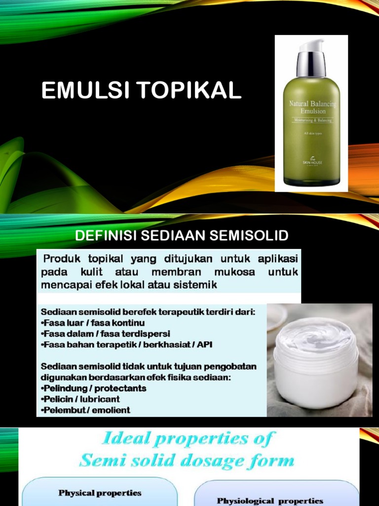 Contoh Jurnal Emulsi - Simak Gambar Berikut