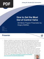 ISA Mentor Program WebEx Best Control Valve Rev0