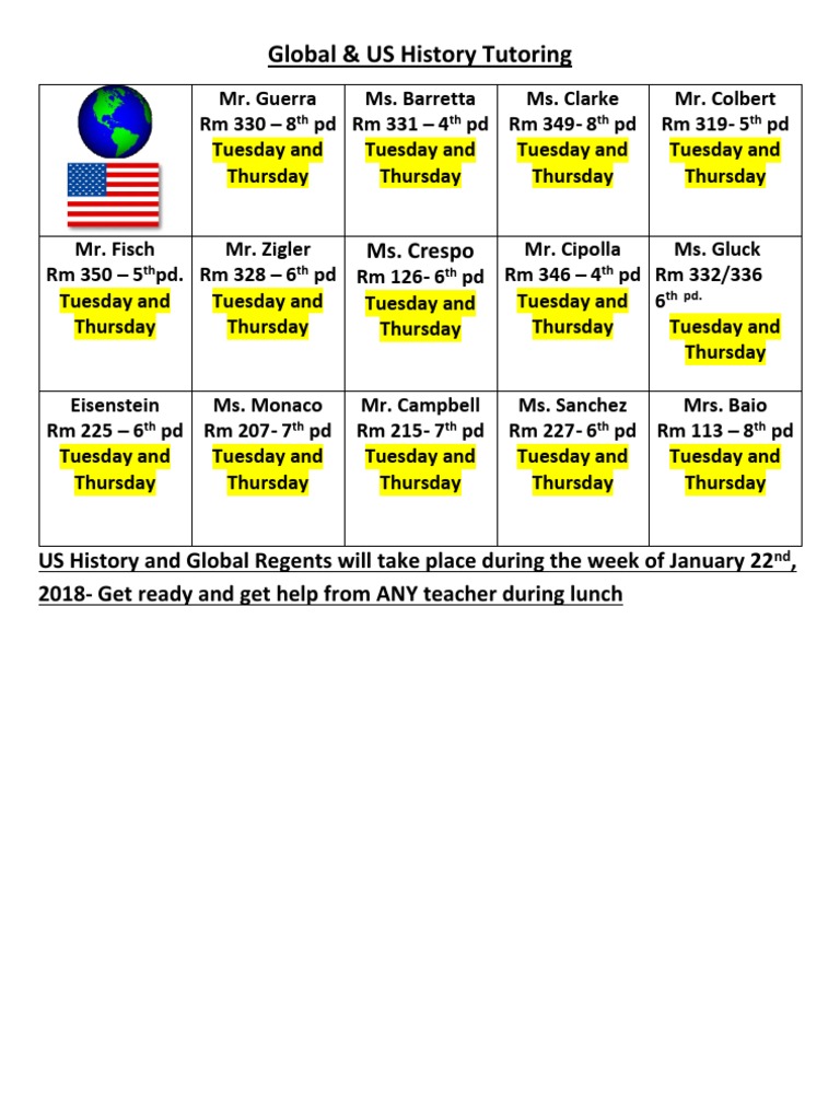 Social Studies Tutoring Fa17 PDF