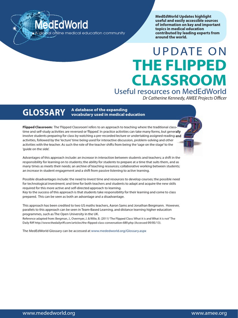 Flipped Classroom in Medical Education | PDF | Educational Technology ...