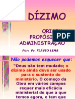 O Dízimo: Origem, Propósito e Administração