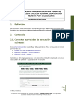 VE-IN-03 Instructivo para La Inscripción Web A Activiades de ENF para Usuarios