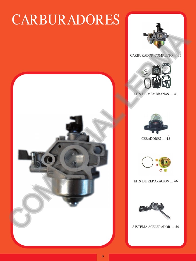 CARBURADOR MOTOSIERRA STIHL 024 - 062