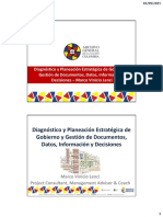 AGN 2015 - MVLS - Diagnóstico y Planeación Estratégica de Gobierno y Gestión de Documentos, Datos, Información y Decisiones v2 27ago2015 PDF