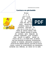 Lectura en Piramide