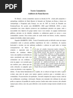 Texto Teoria Comunitária Adalberto Barreto