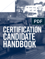 Certification Exam Candidate Handbook PDF